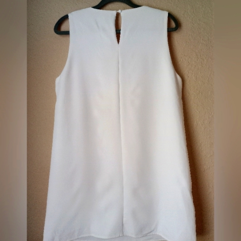 TCEC Women's white Mini Dress Size L - Picture 4 of 8